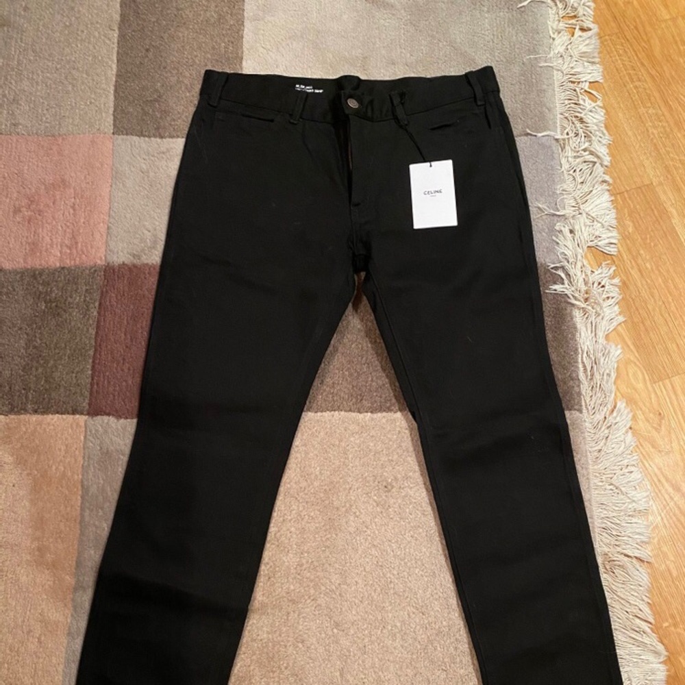 CELINE PARIS BLACK SKINNY JEAN HEDI SLIMANE